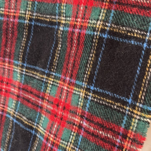 J. Crew Plaid Scarf Made in Italy - Picture 7 of 7